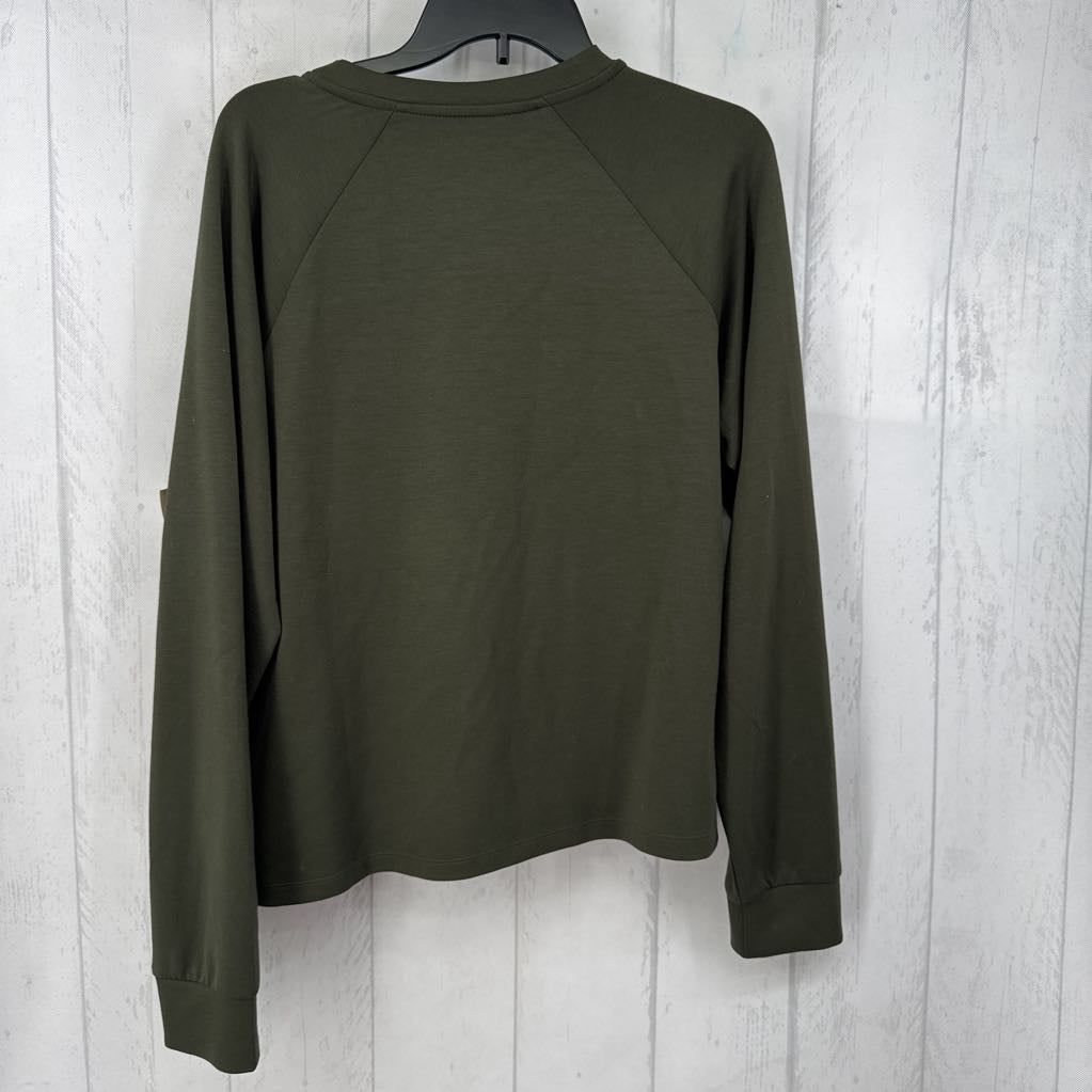 XL quarter zip l/s top