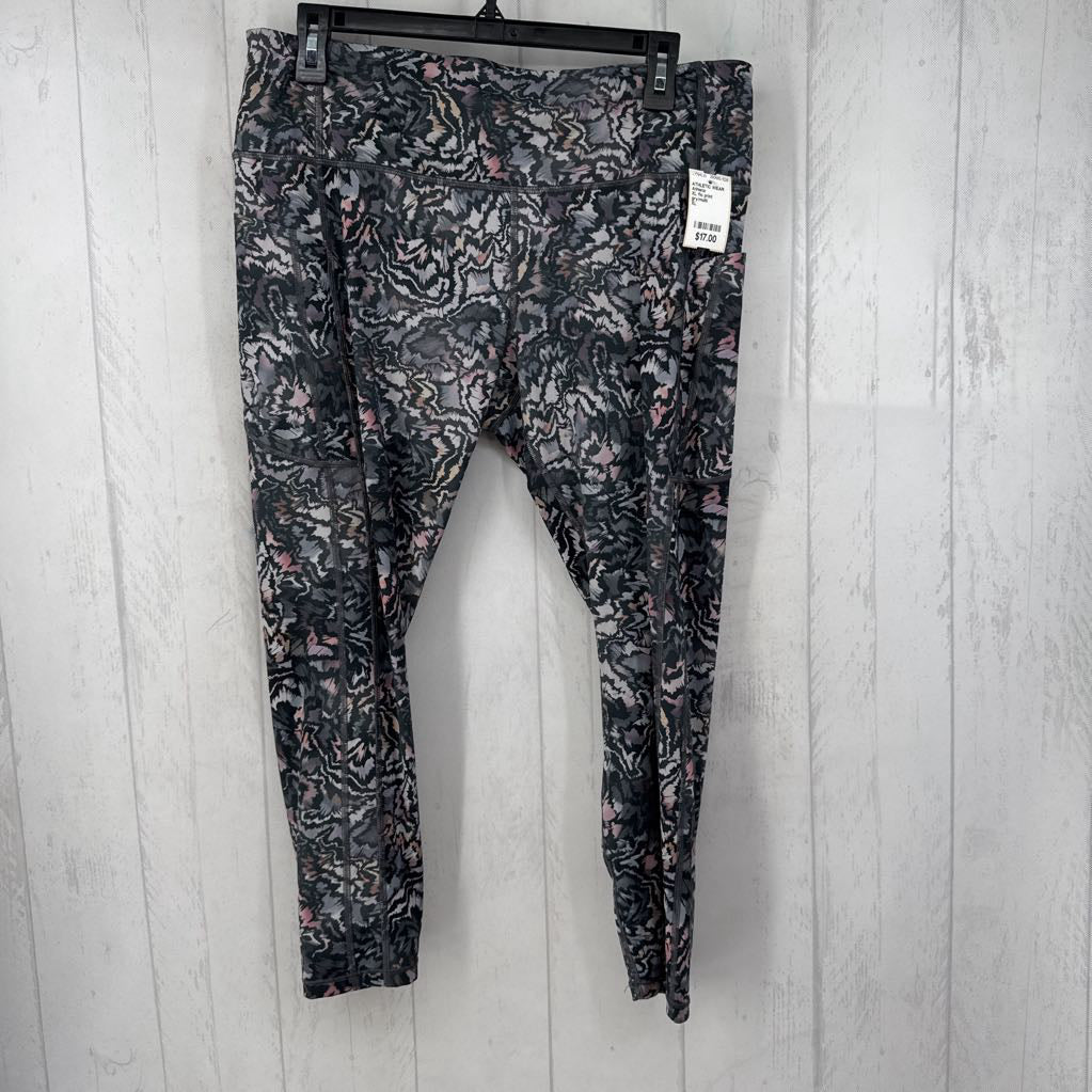 XL flo print leggings