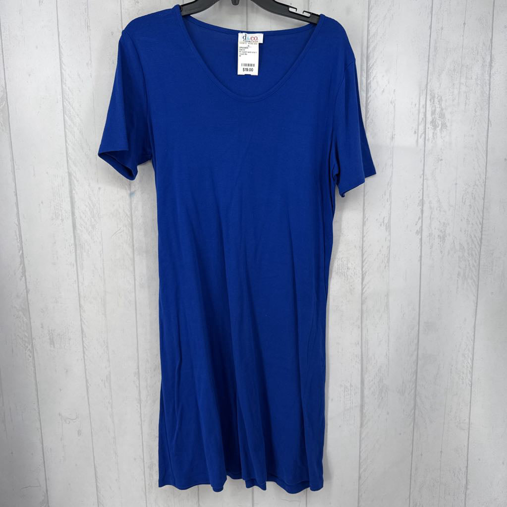 M round neck s/s t-shirt dress
