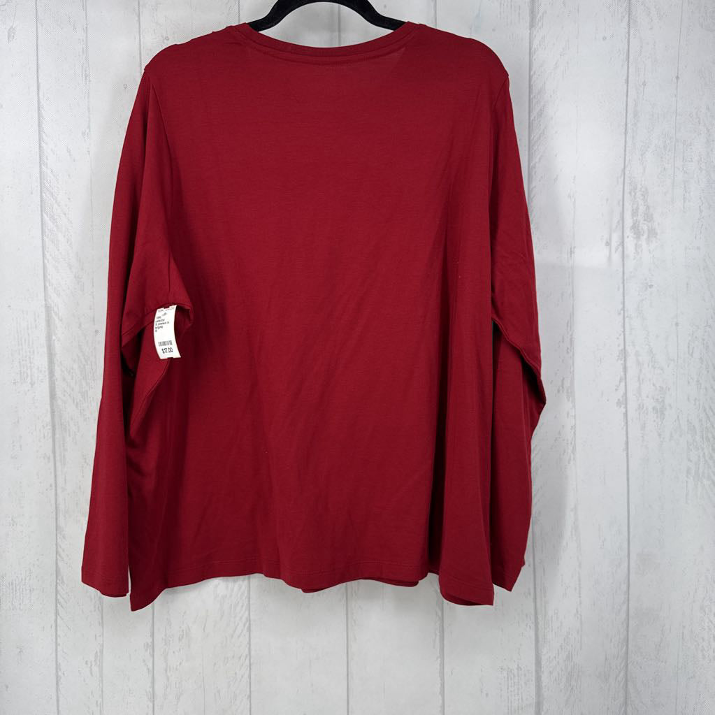 1X crewneck l/s tee