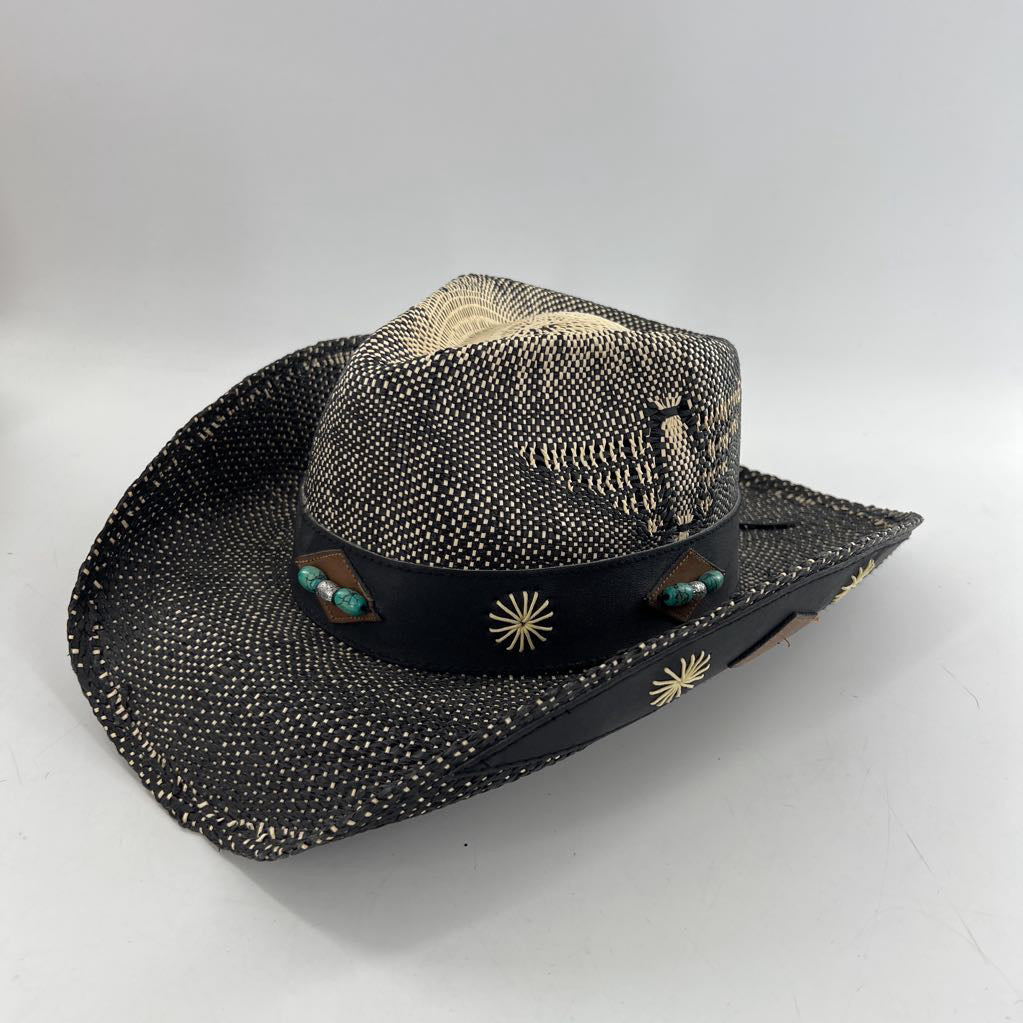 western woven hat