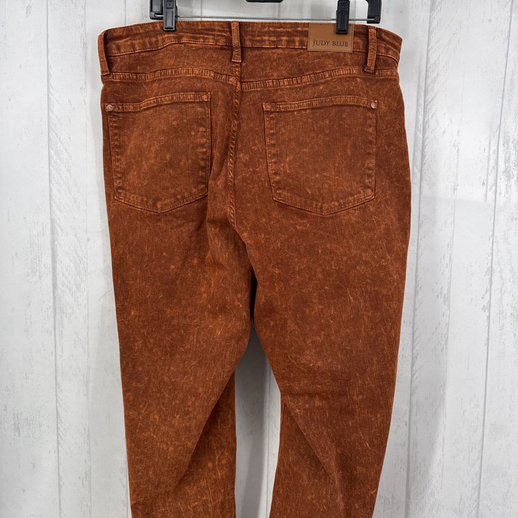 Pumpkin Spice Wide Leg Jeans