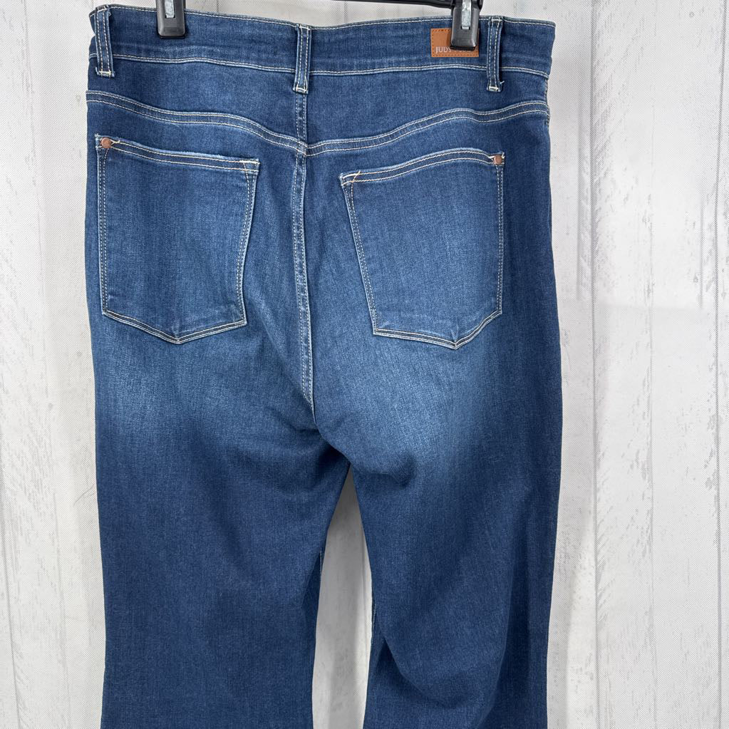 Dark Wash Flared Bootcut Jeans