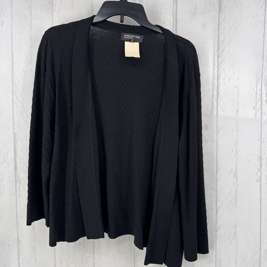 Open Front Fluid Drape Cardigan