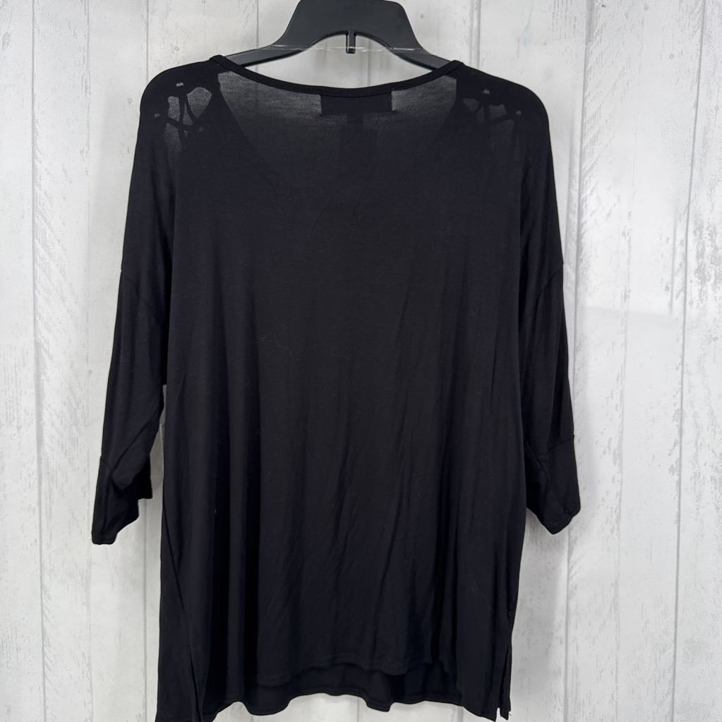 NWT Lattice Lace-Up Details Top