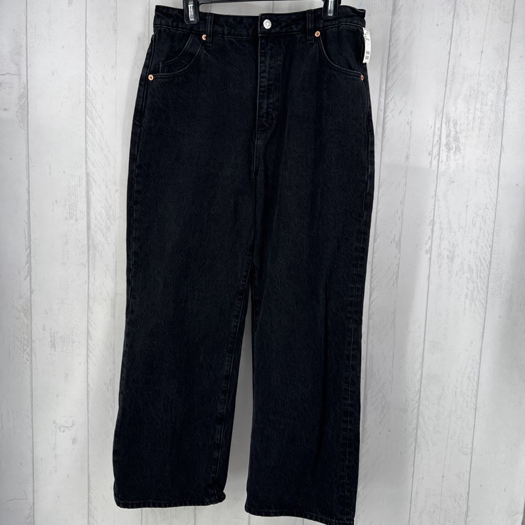 High-Rise Loose Straight Leg Jeans
