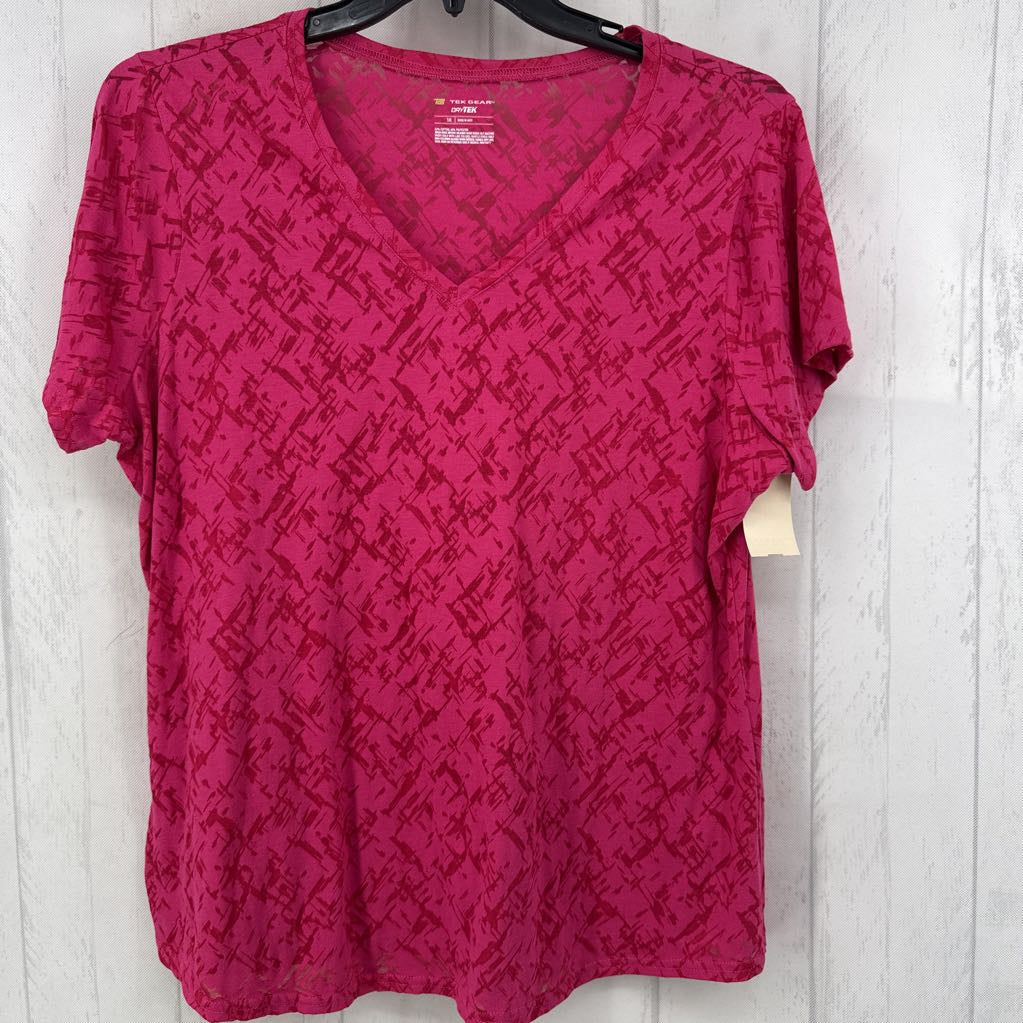 DryTek Burnout V-neck top