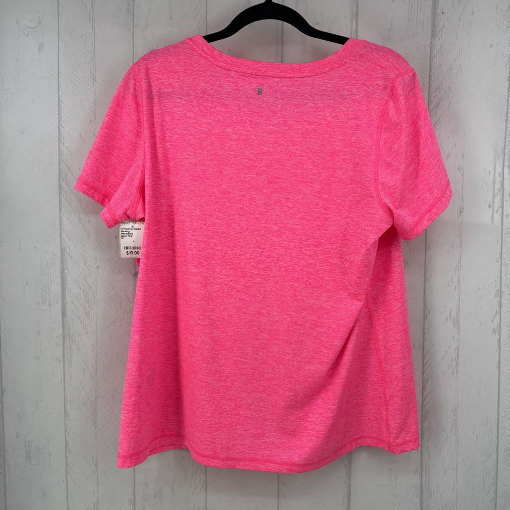 Heathered Performance V-Neck Tee