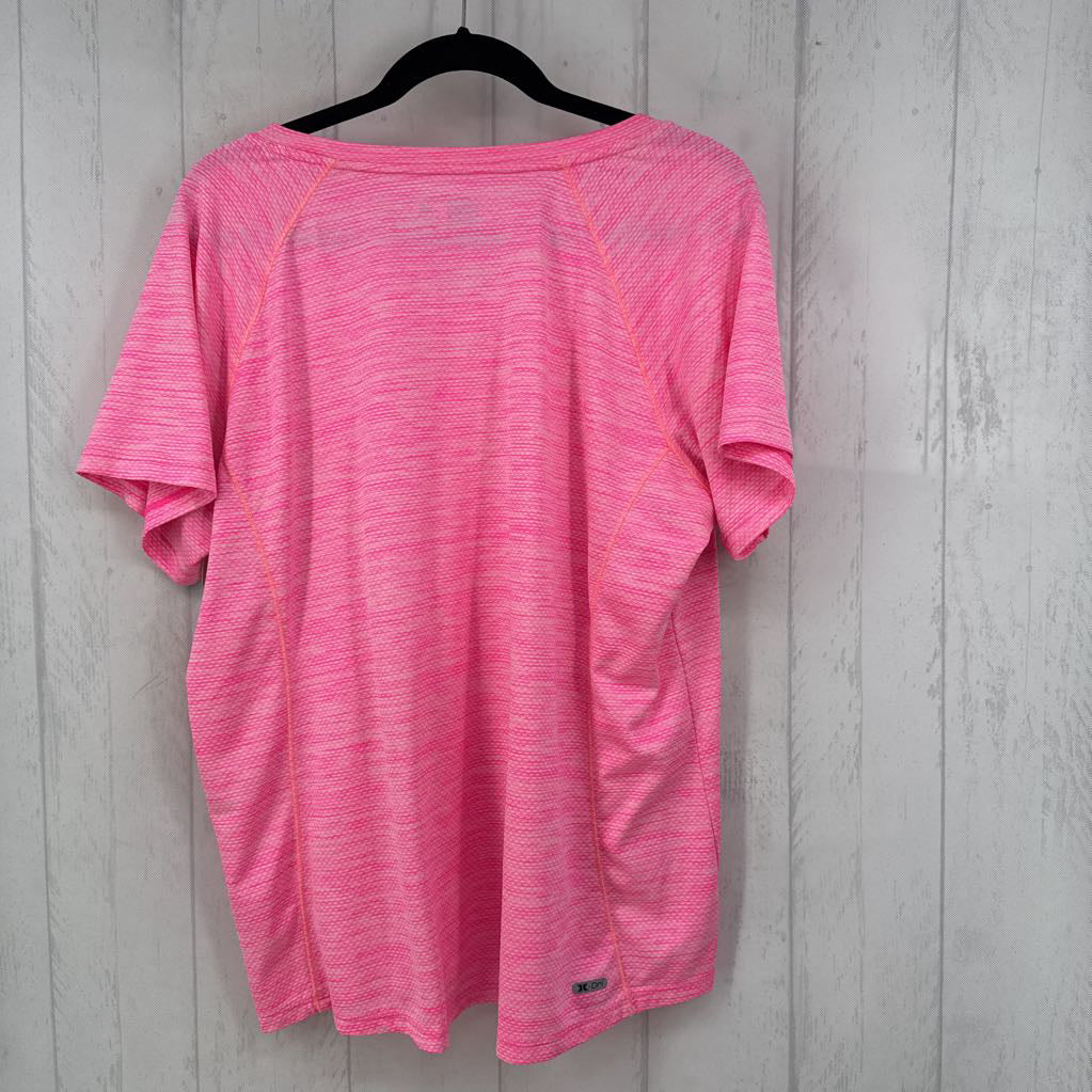Heathered Performance V-Neck Tee