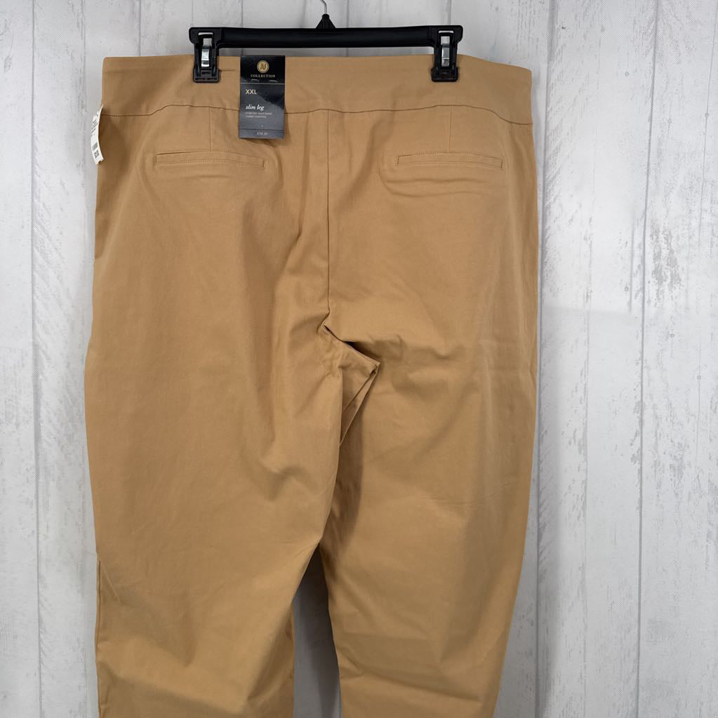NWT R60 Slim Leg Pant w/ Button Details