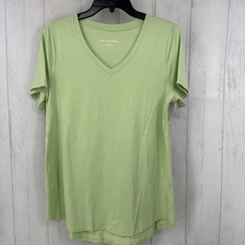Supima Cotton V-neck s/s tee