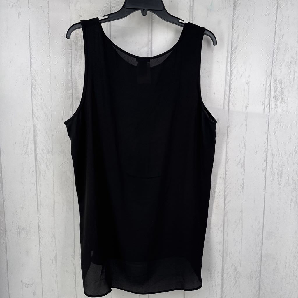 Sheer Scoop Neck Tank Top