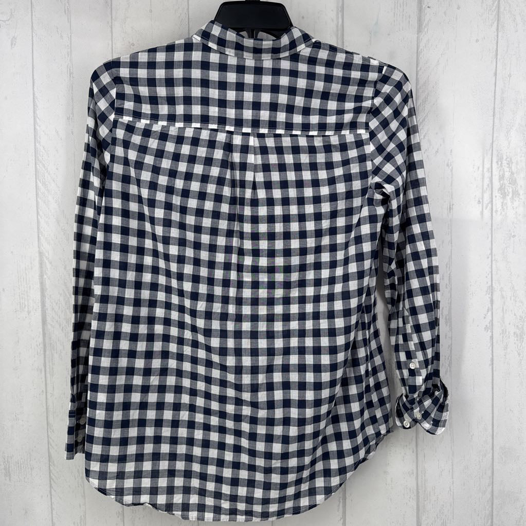 NWT Lightweight Cotton Gingham Button Down
