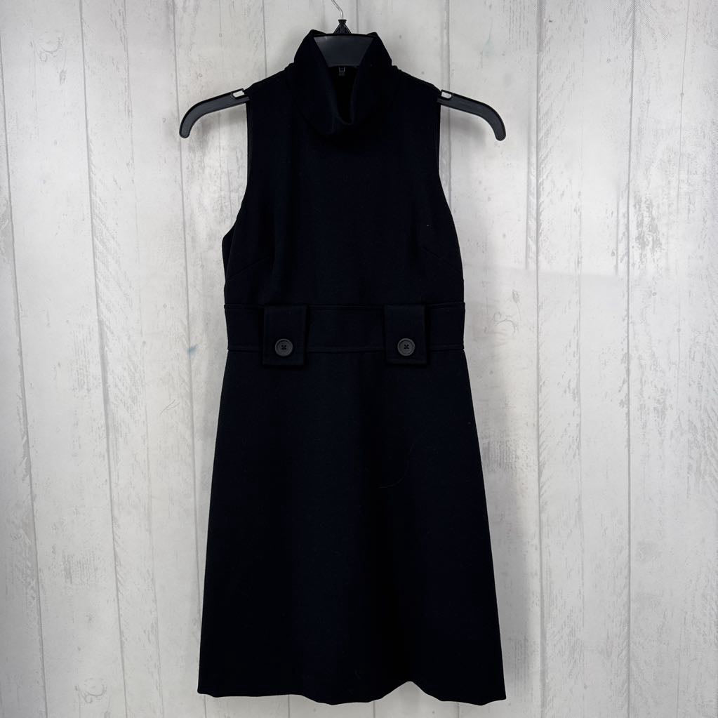 100% Wool Sleeveless Midi Dress