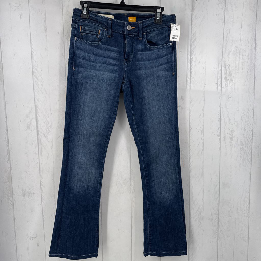 Low-Rise Flare Jeans
