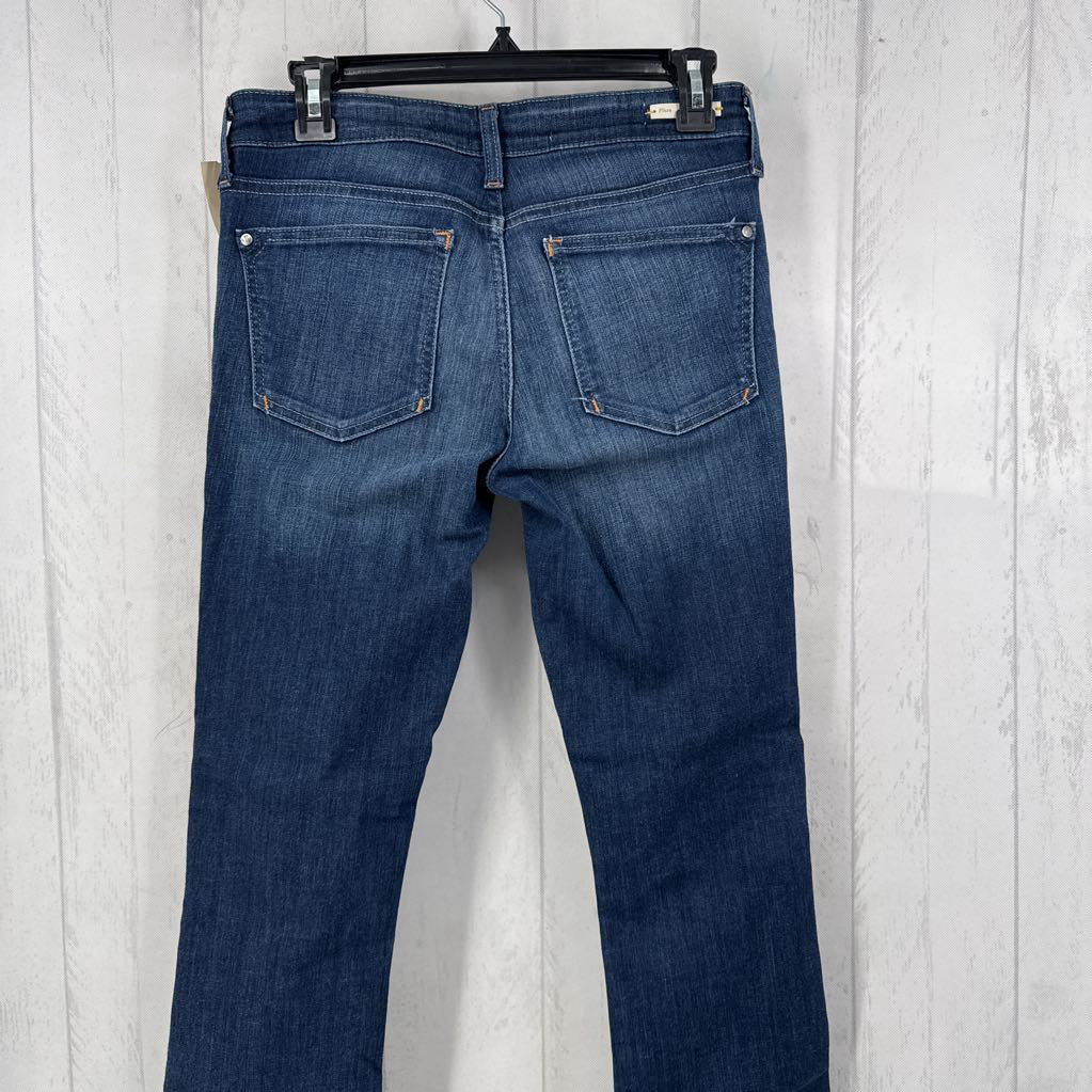 Low-Rise Flare Jeans