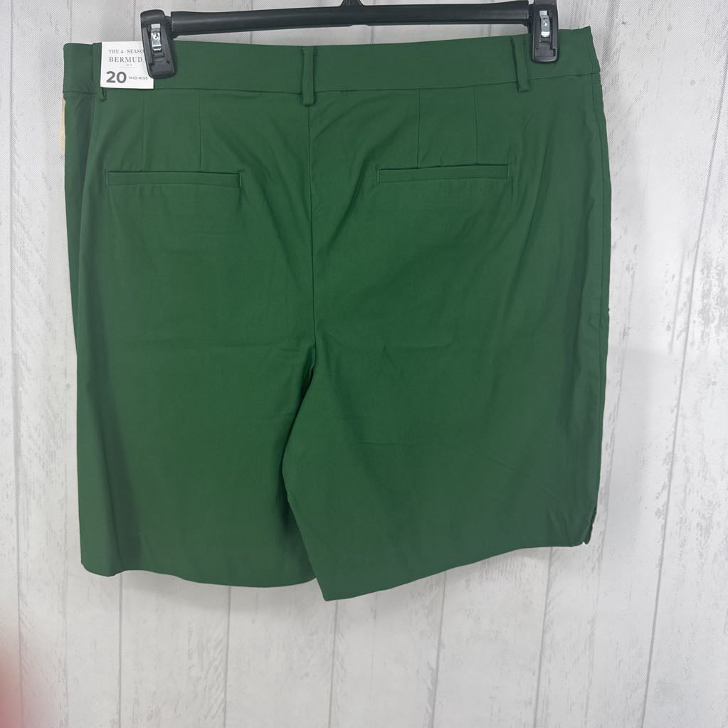 20 mid-rise bermuda shorts