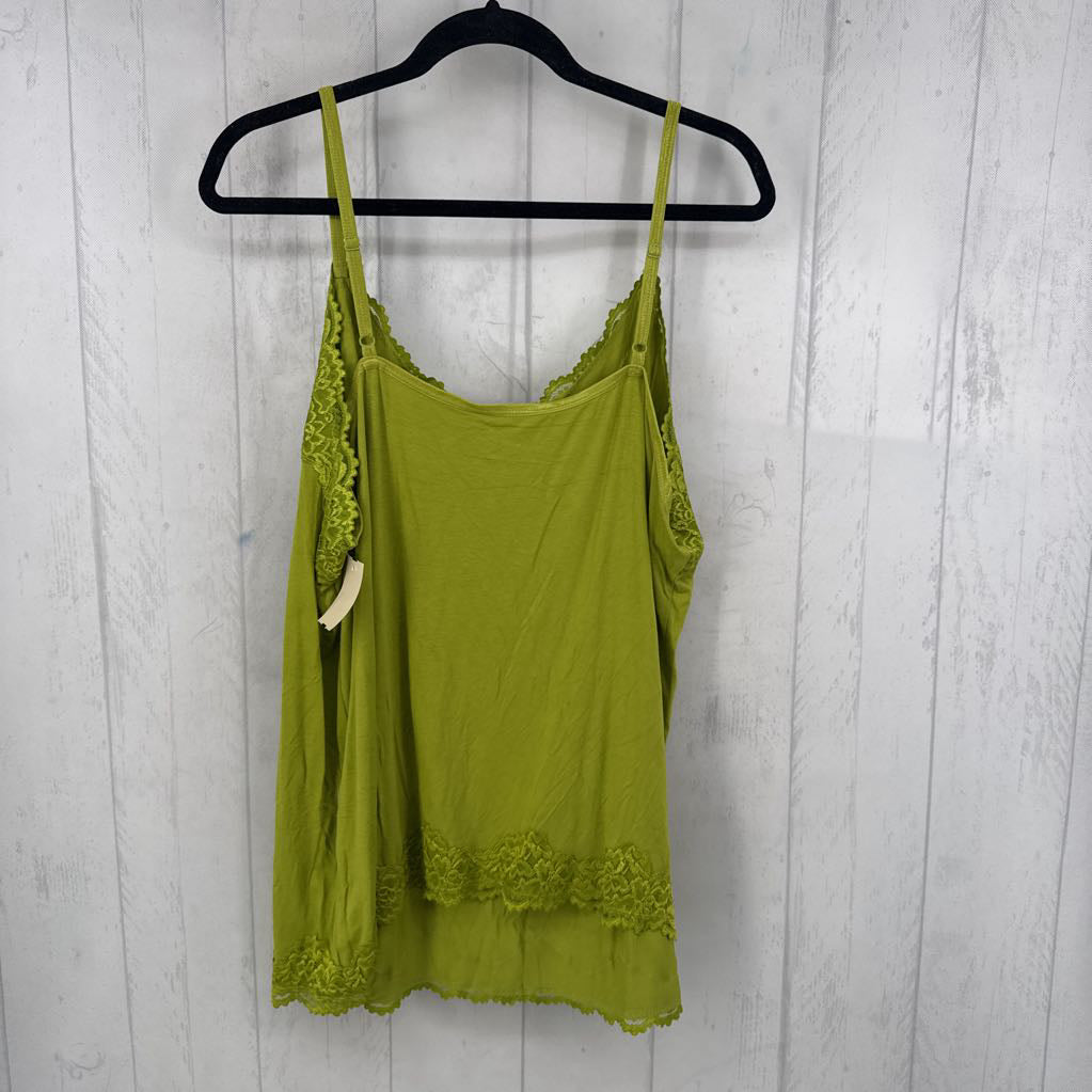 26/28 lace trim cami