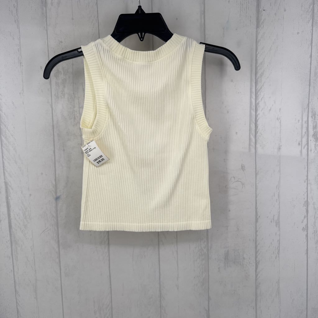 XS/S ribbed crop tank
