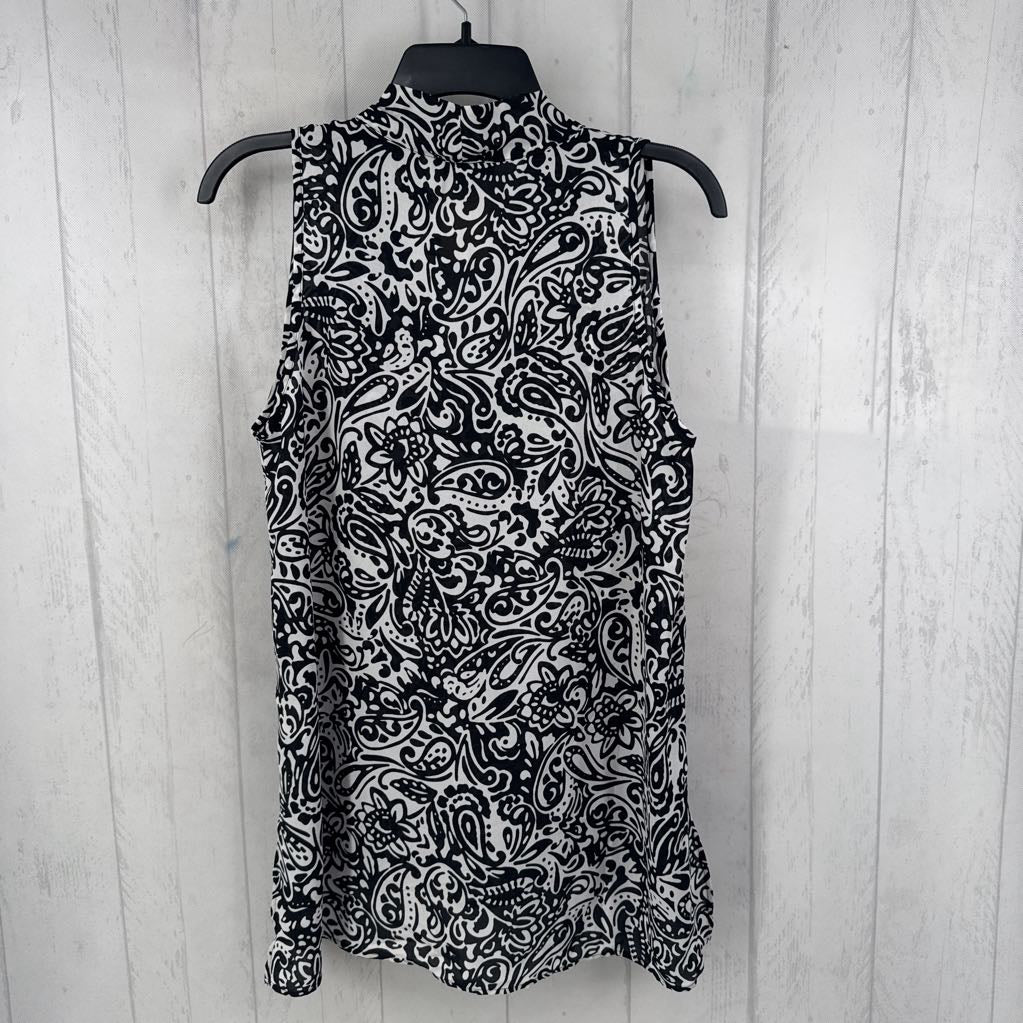 M paisley print v-neck tank