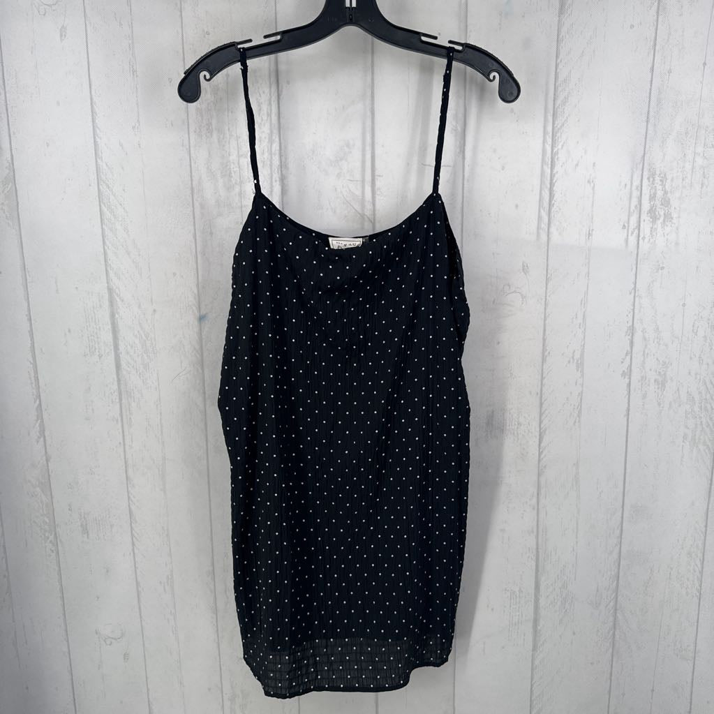 L polka dot slvls dress