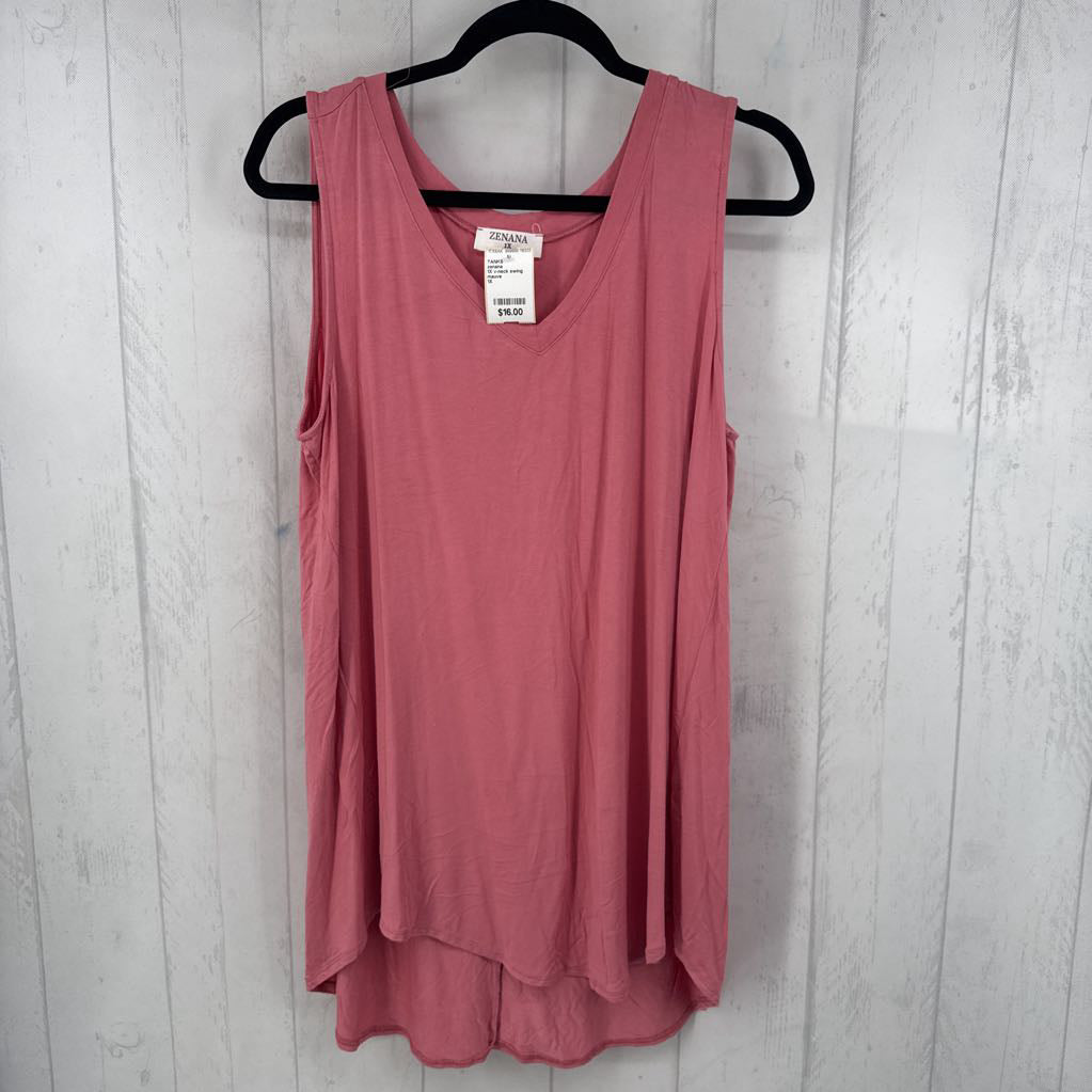 1X v-neck swing tank