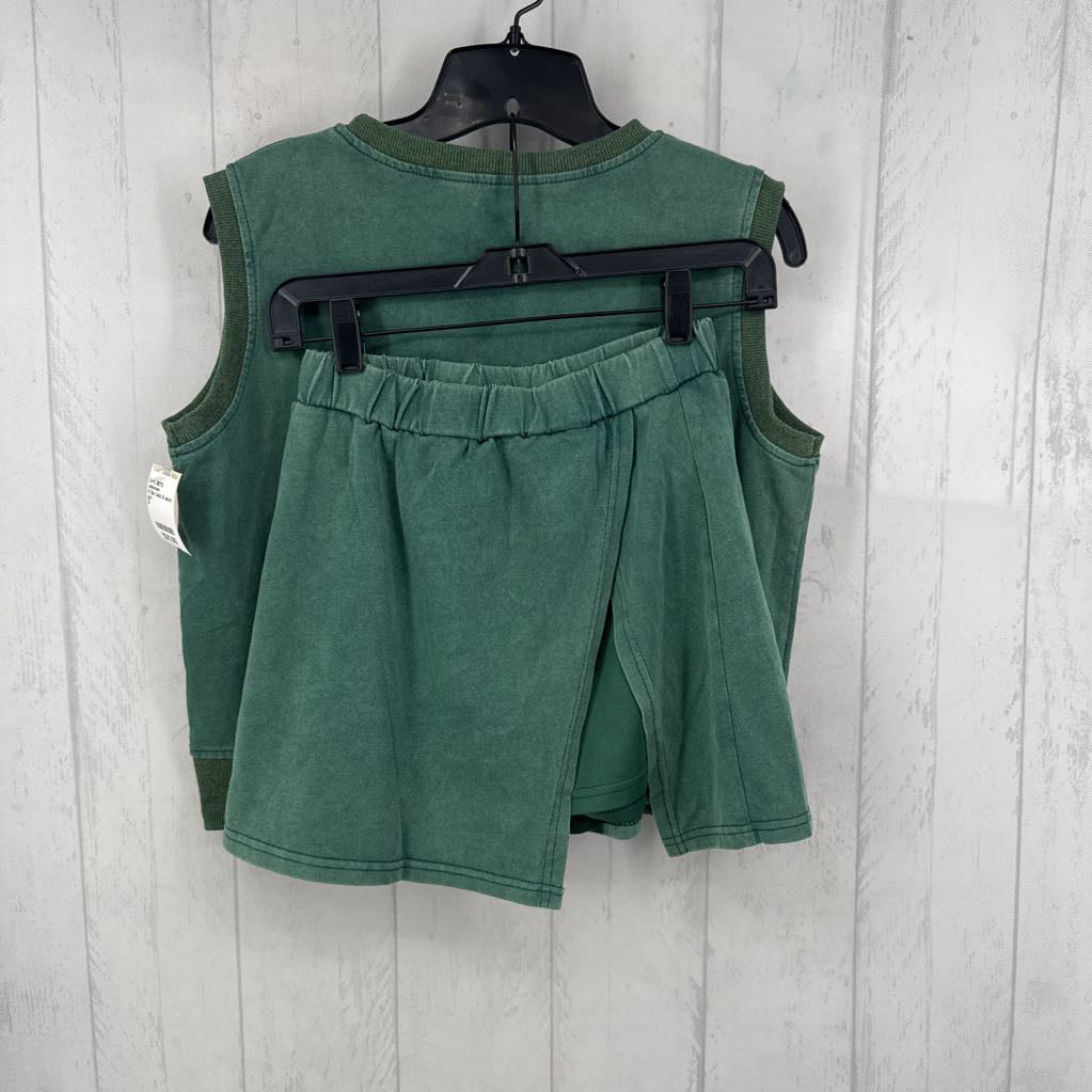 S 2pc tank & skort set