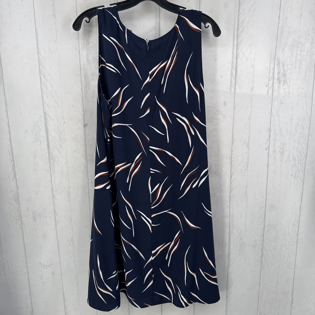 XL printed slvls dress