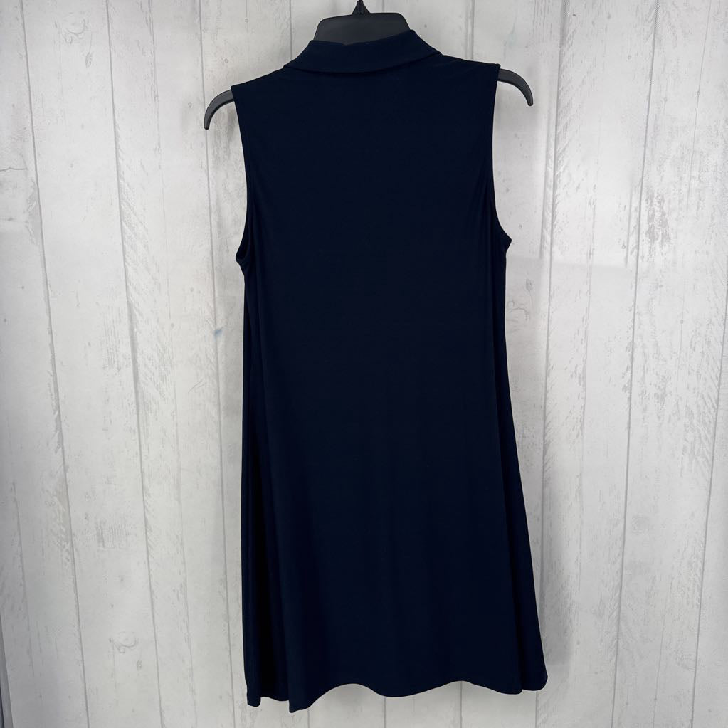 S quarter zip slvls dress