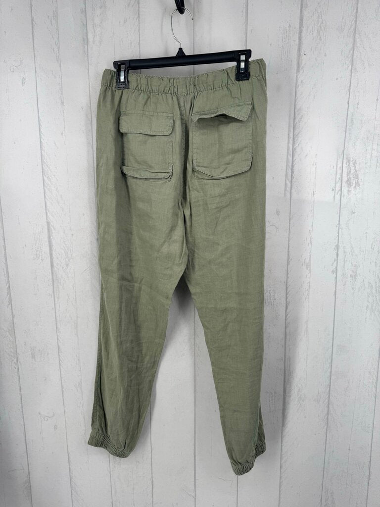 M linen joggers