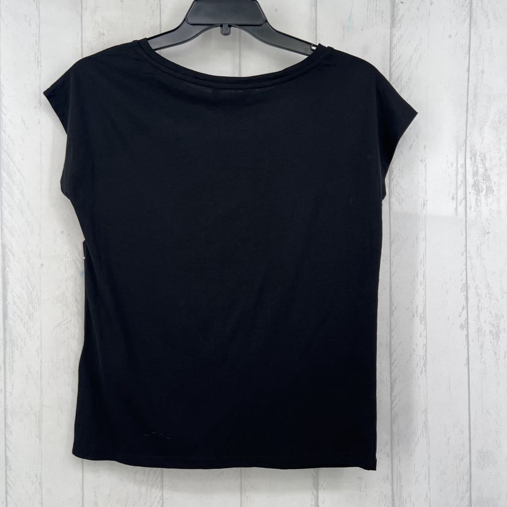 M printed cap slv top