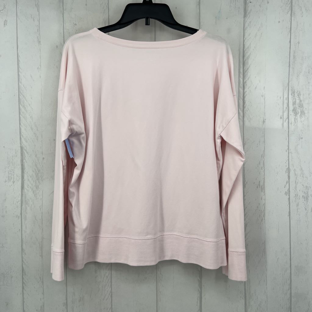 M boat neck l/s tee