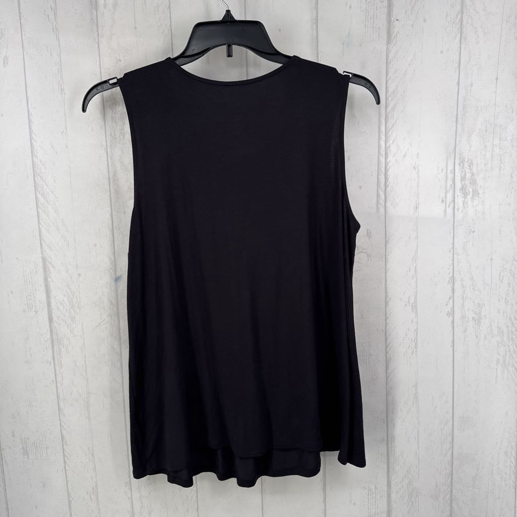 L pleated tank