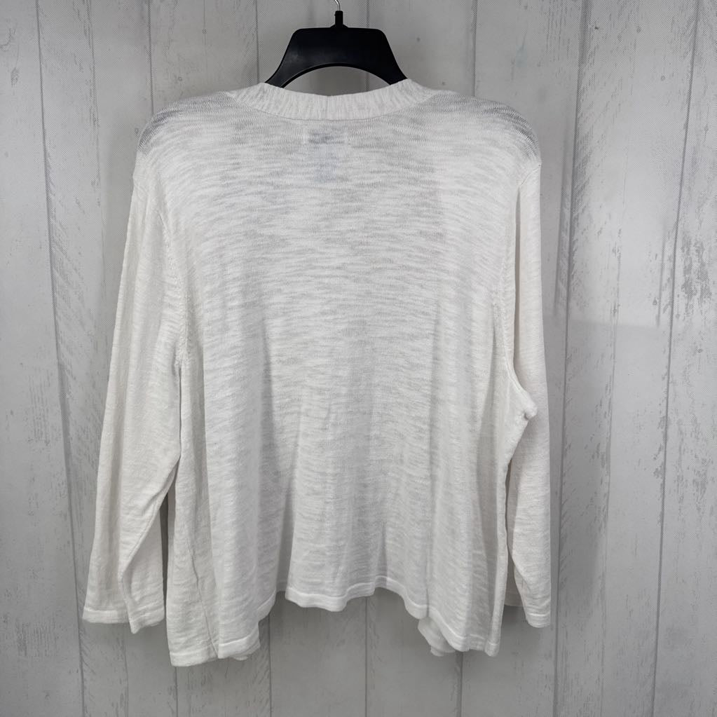 1x l/s open cardigan