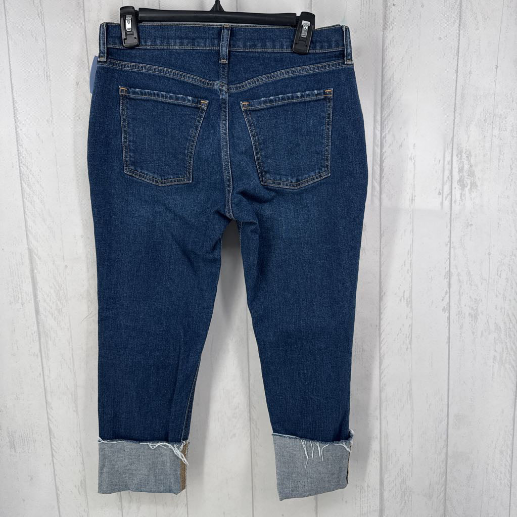 2p cuff boyfriend capris