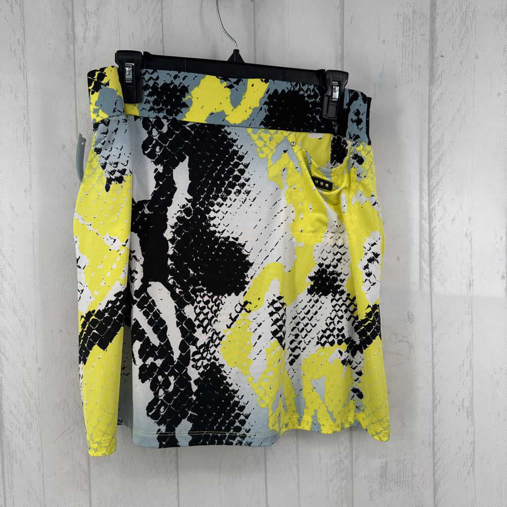 L print skort