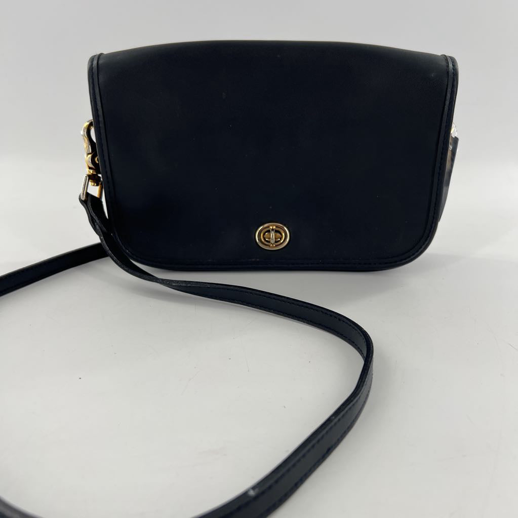 turnlock vegan leather crossbody