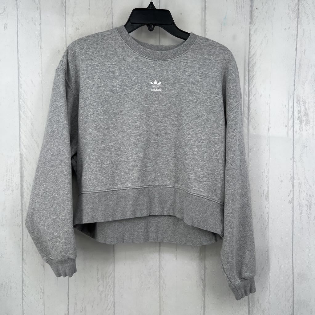 S crewneck crop sweatshirt