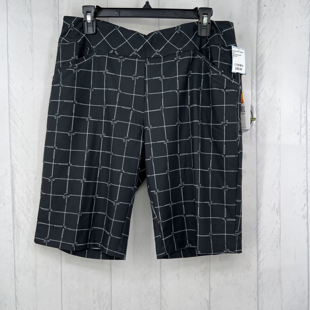 12 printed golf short