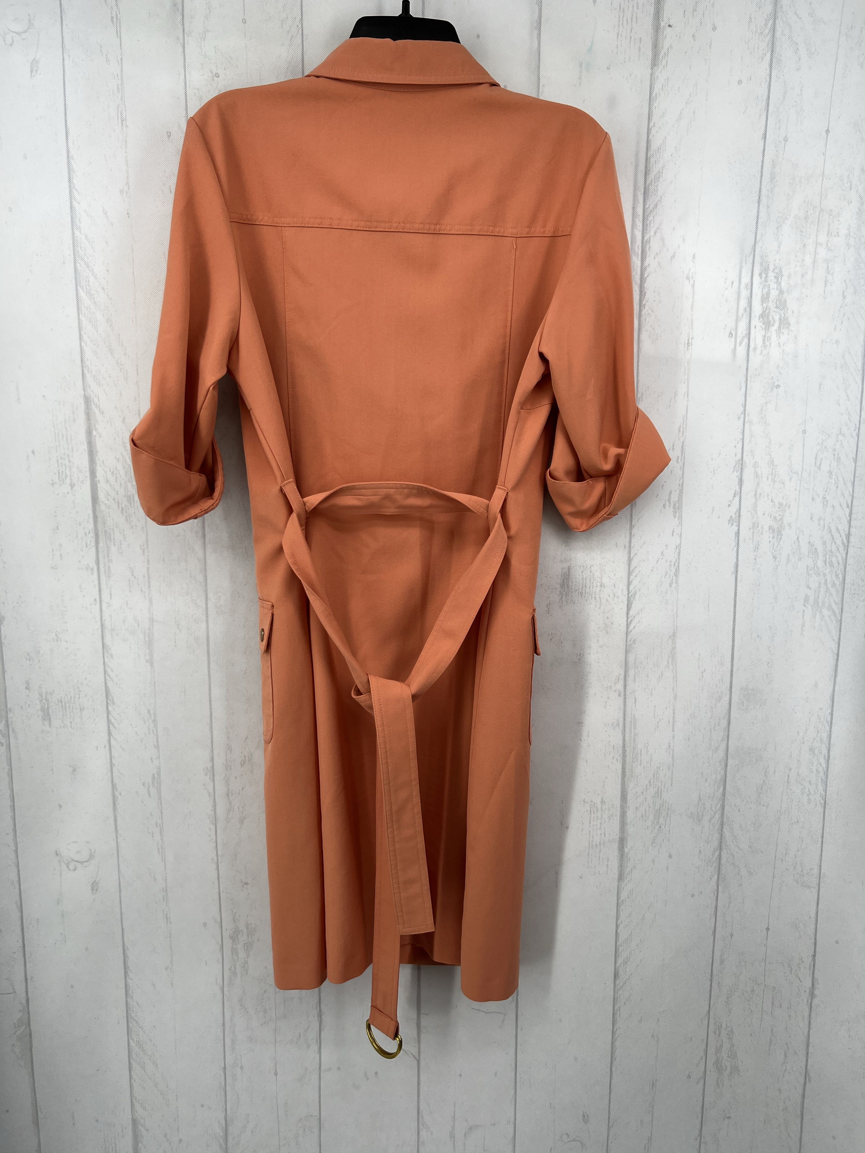14 zip front s/s utility dress