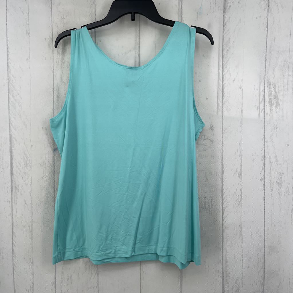 XL scoop neck basic tank