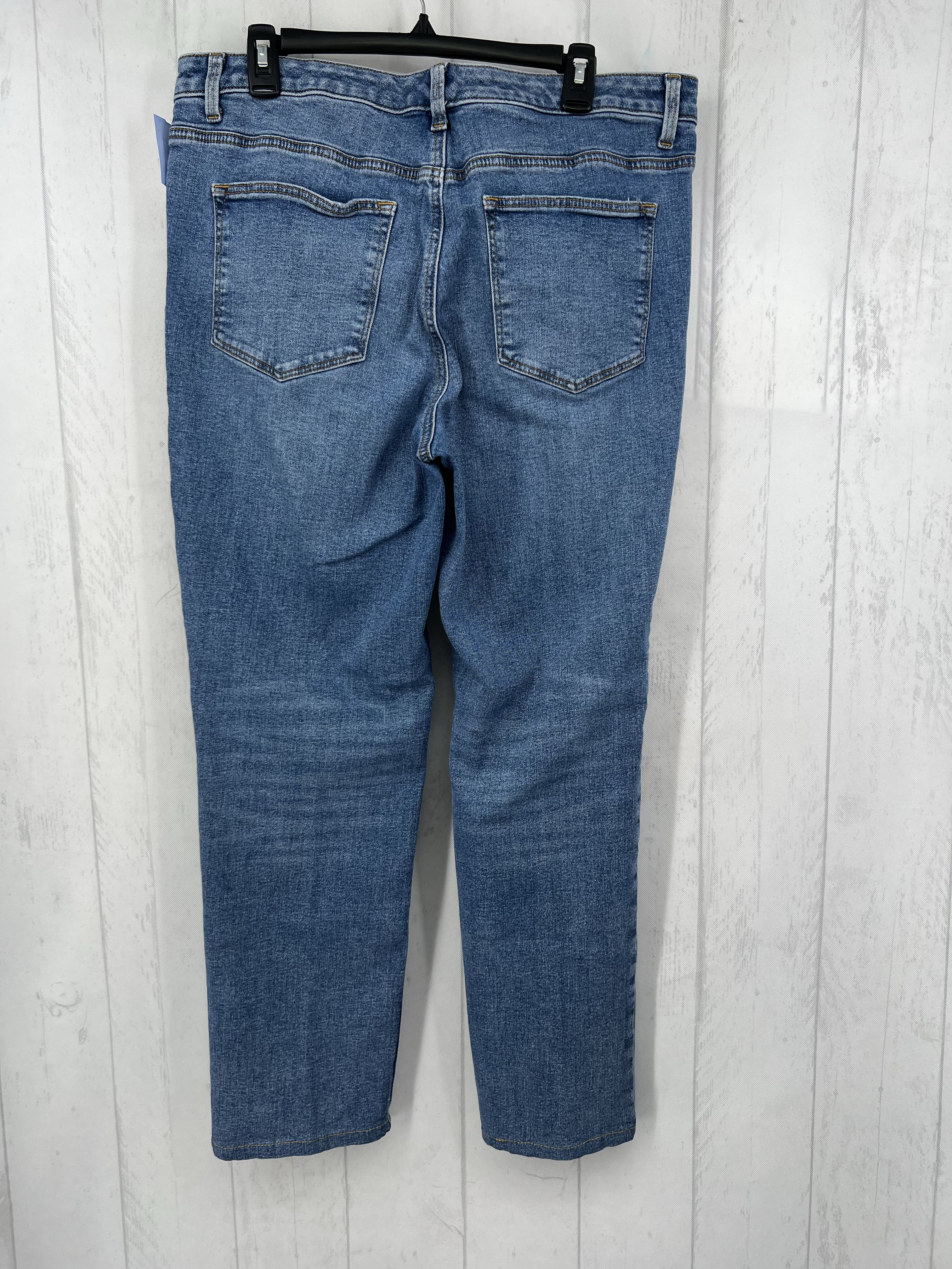 12 straight leg jean