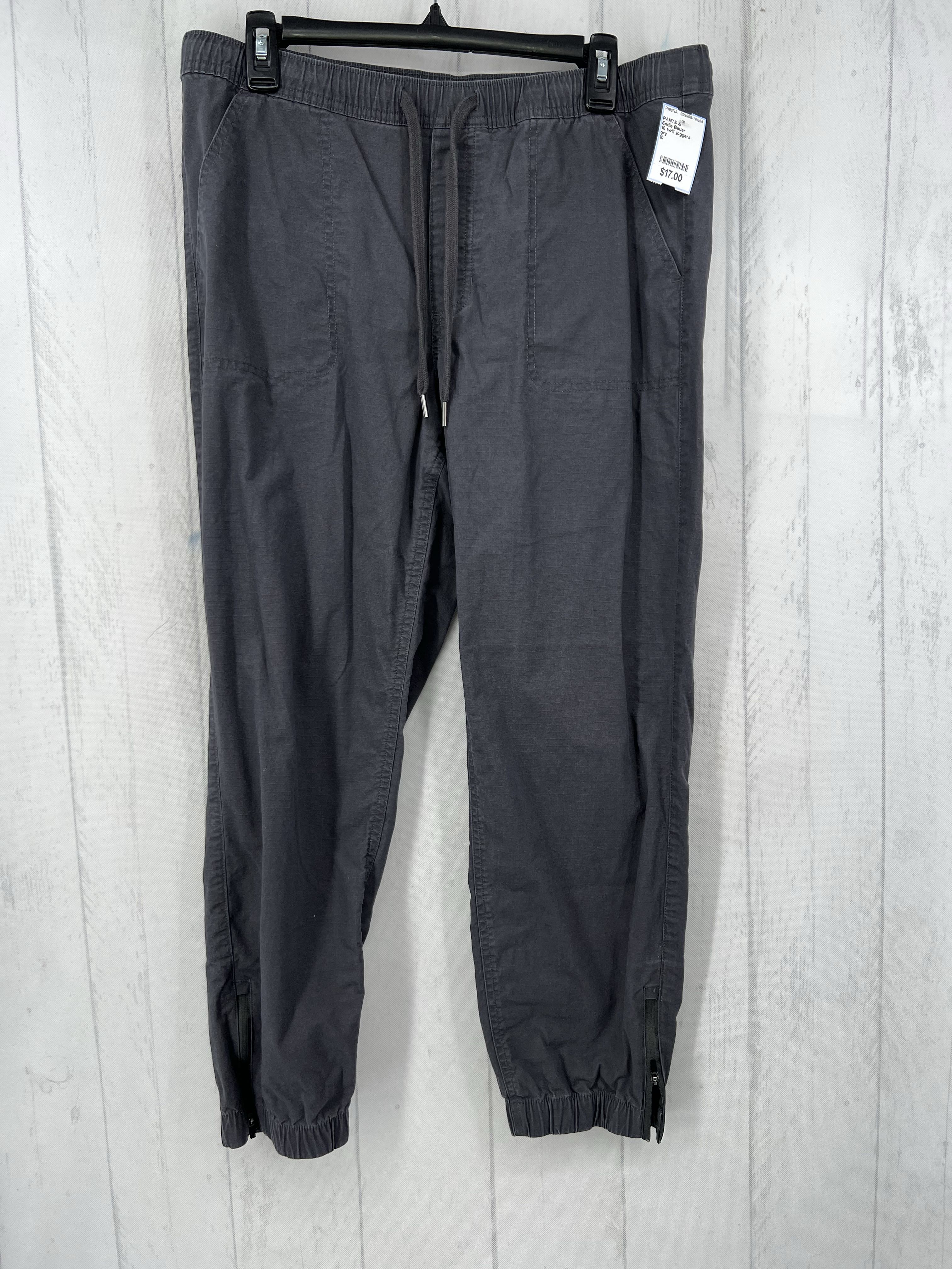 10 twill joggers