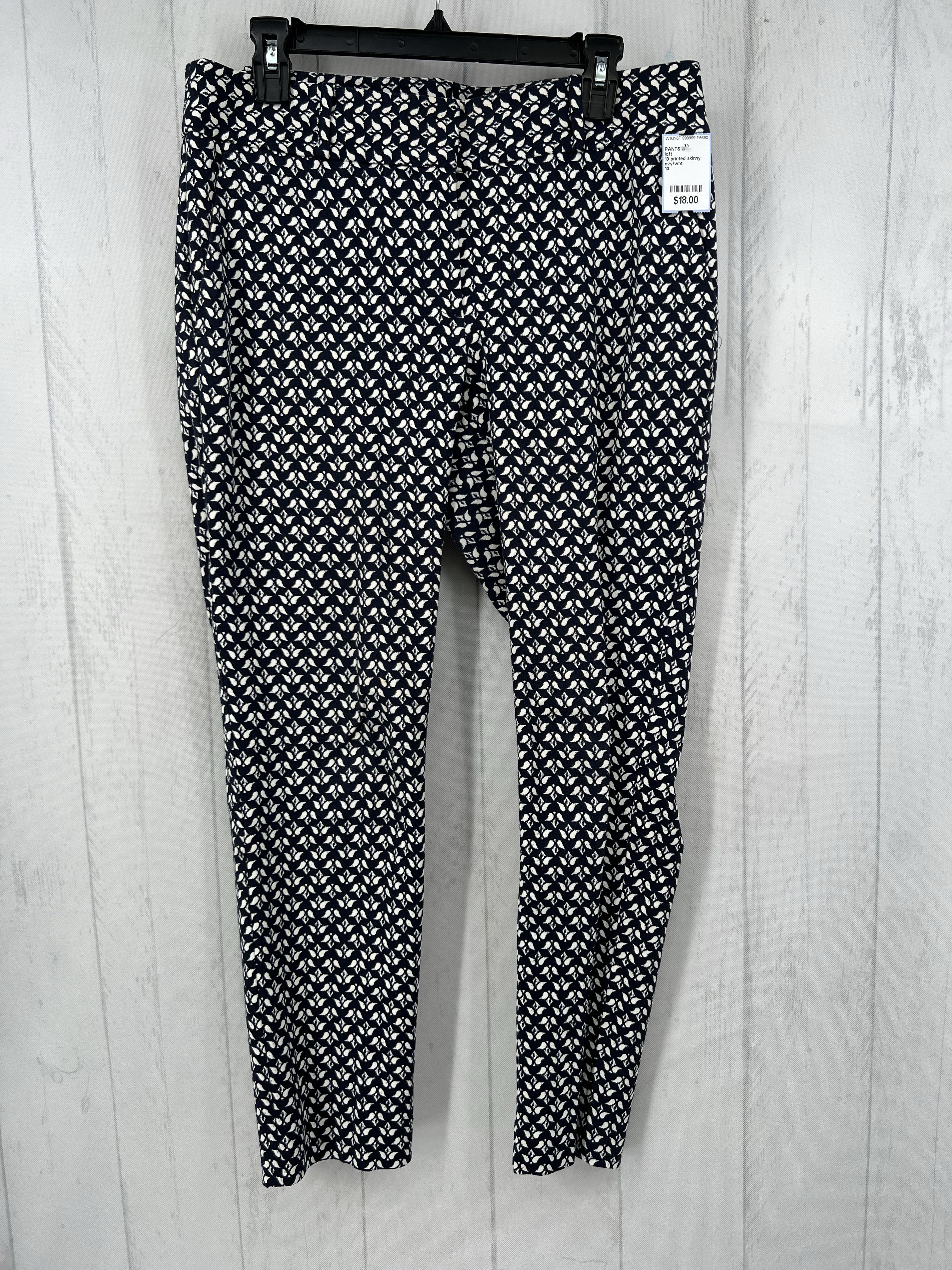 10 printed skinny pant