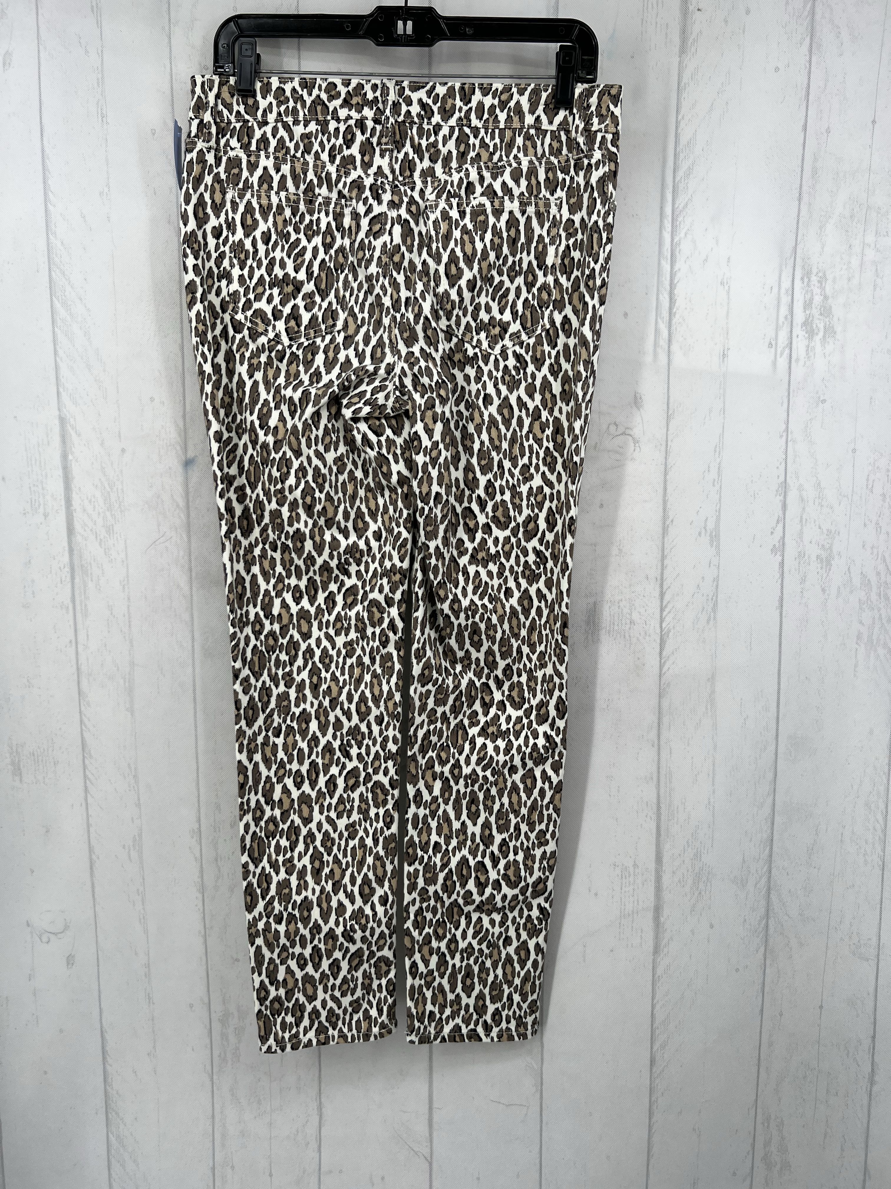 2 animal print jean