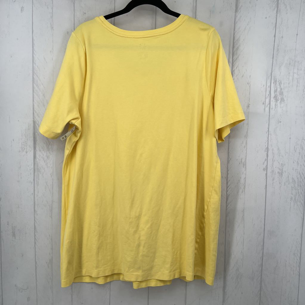 2X scoop neck s/s tee