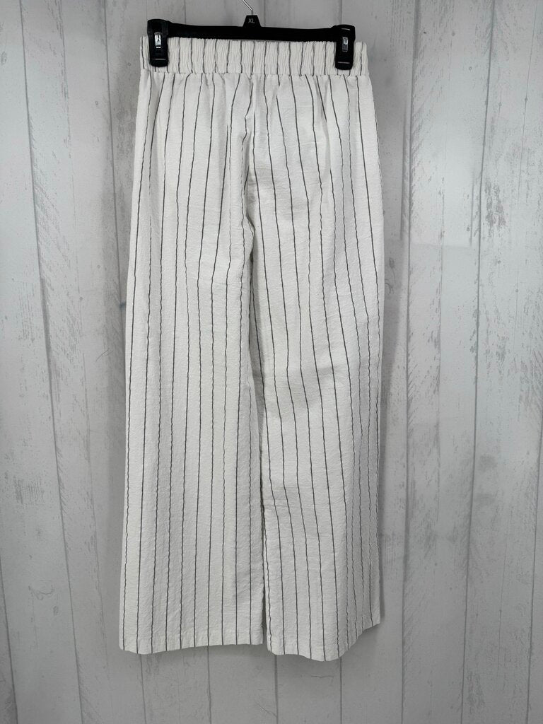 M striped wide leg pant