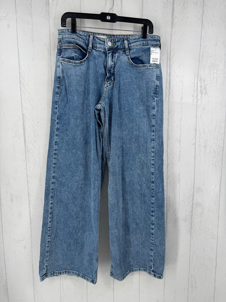 28 wide leg jean