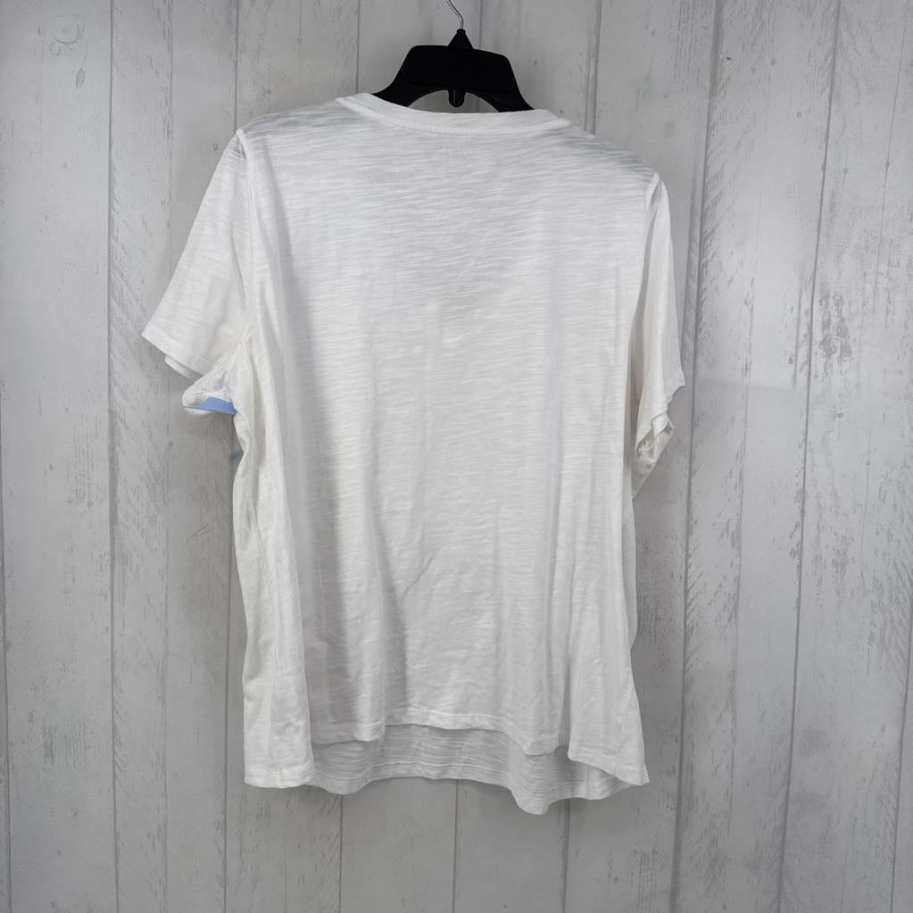 2X v-neck s/s tee