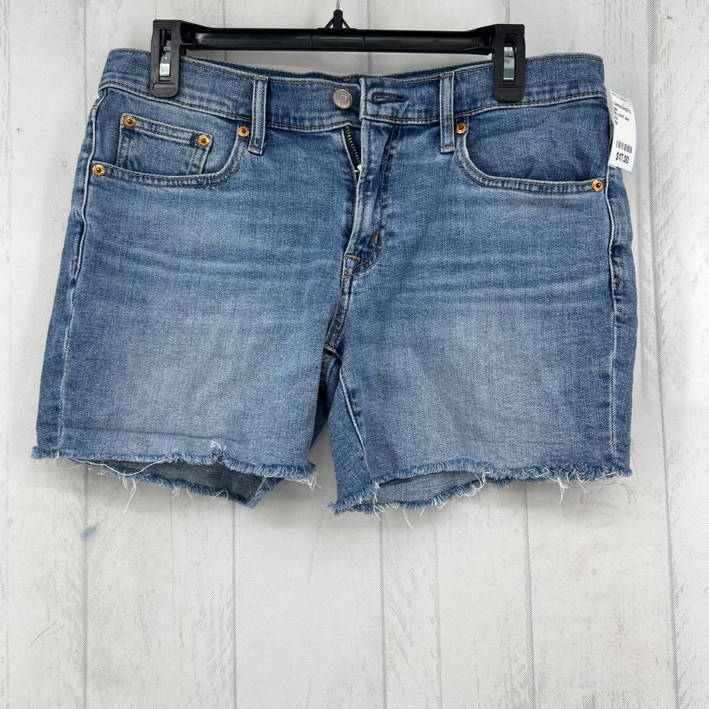 6p cutoff jean shorts